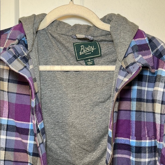 Plaid Lightweight Shirt Jacket - Picture 2 of 4